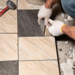 La pose de carreaux mosaïques en marbre par Pro Carreaux : un choix de qualité pour sublimer votre intérieur à Apt